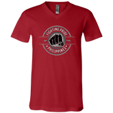 Fighting Pride Of The Philippines Unisex Jersey V-Neck T-Shirt